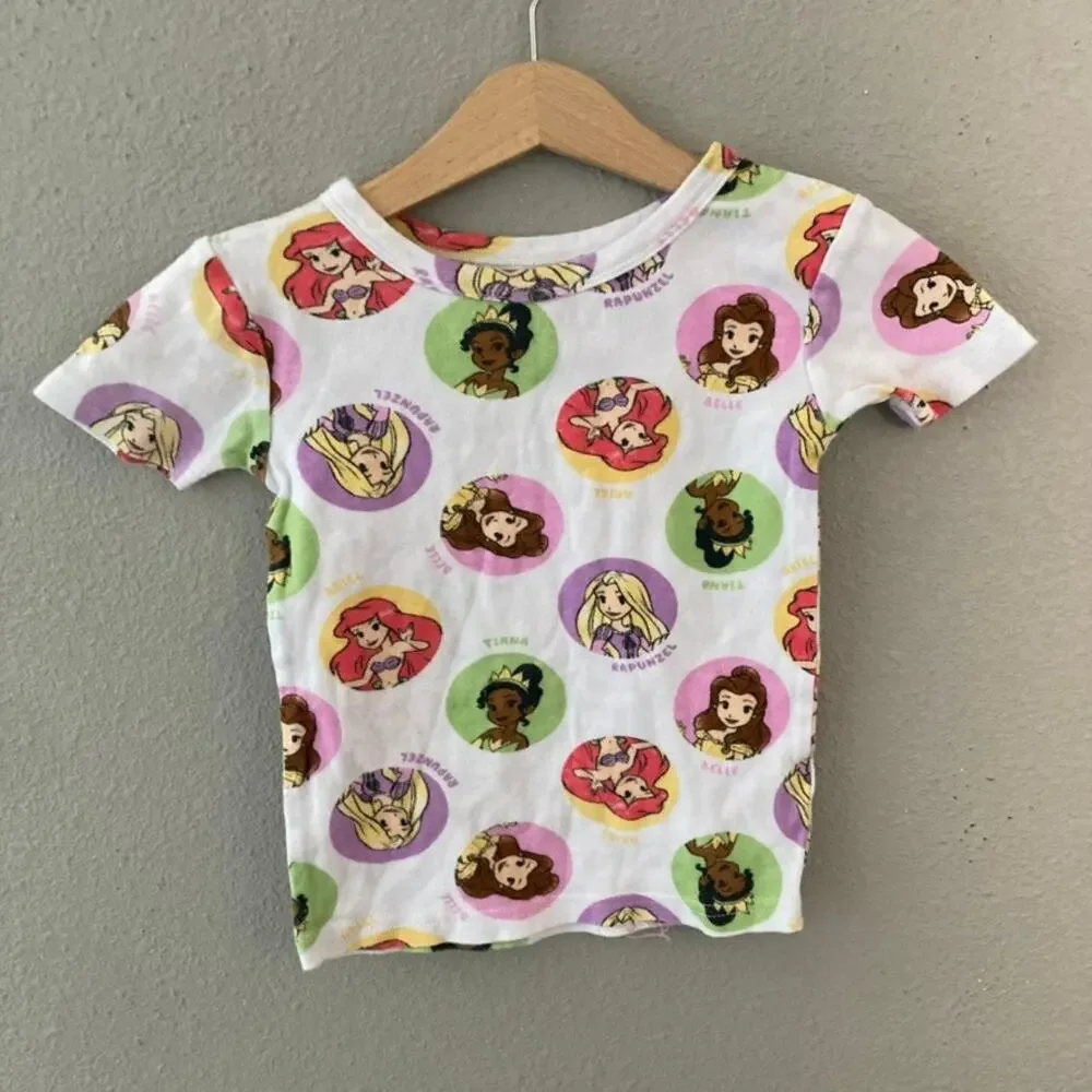 Disney Princess Two Piece Pajama Set 5T